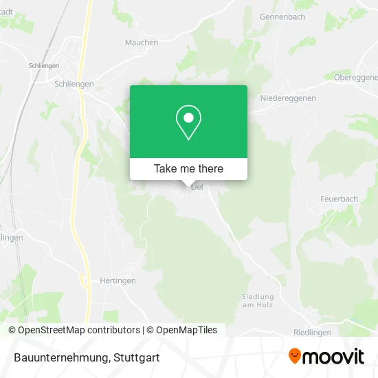 Карта Bauunternehmung