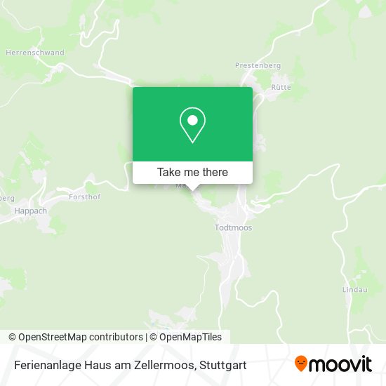 Ferienanlage Haus am Zellermoos map