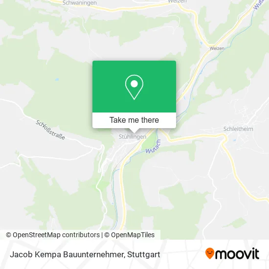 Карта Jacob Kempa Bauunternehmer