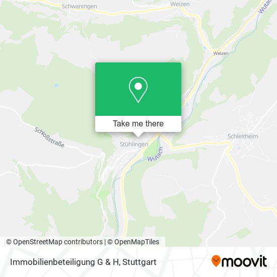 Immobilienbeteiligung G & H map