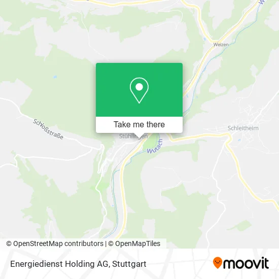 Карта Energiedienst Holding AG