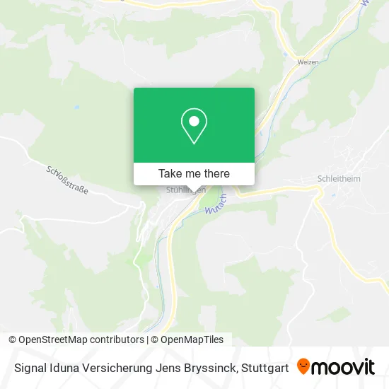 Карта Signal Iduna Versicherung Jens Bryssinck