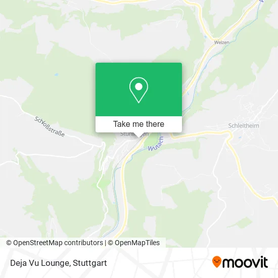 Карта Deja Vu Lounge