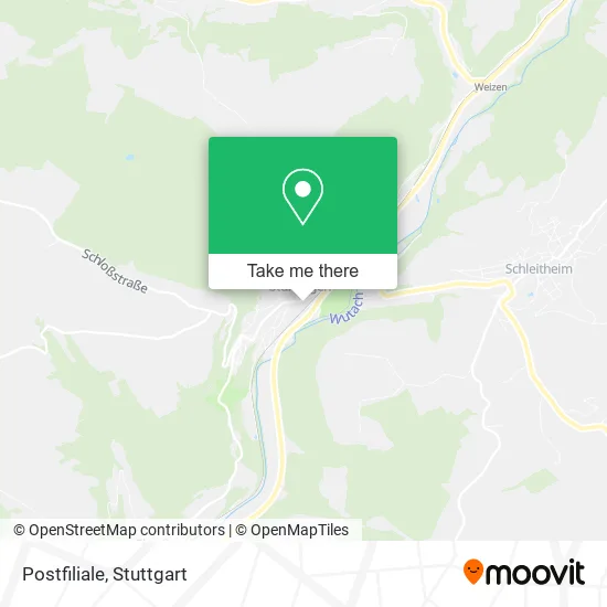 Карта Postfiliale