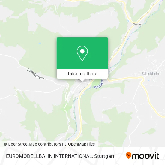 Карта EUROMODELLBAHN INTERNATIONAL