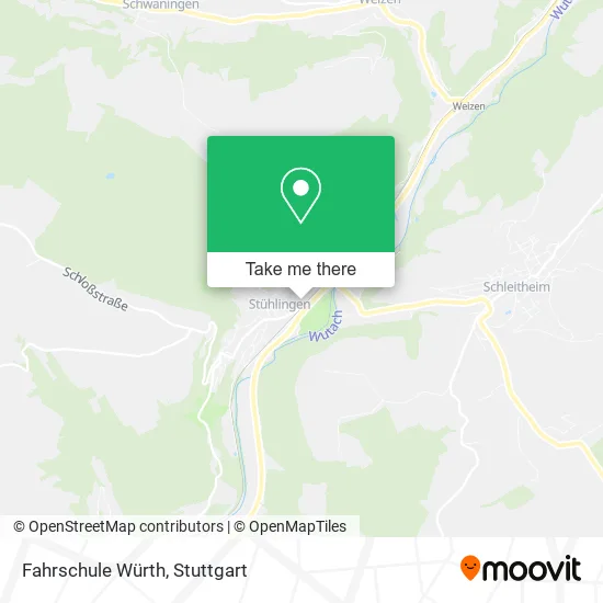 Карта Fahrschule Würth