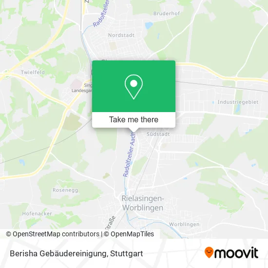 Карта Berisha Gebäudereinigung