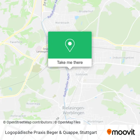 Карта Logopädische Praxis Beger & Quappe