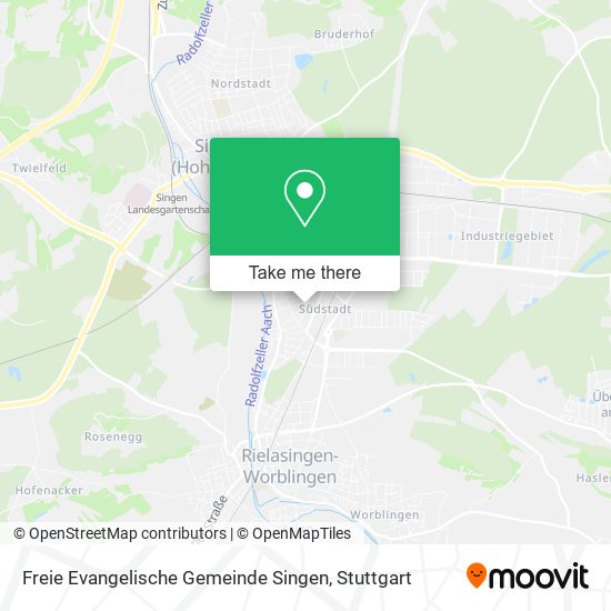 Freie Evangelische Gemeinde Singen map