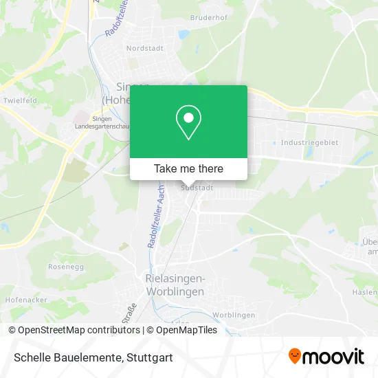 Schelle Bauelemente map