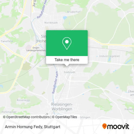 Карта Armin Hornung Fedy