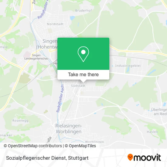Карта Sozialpflegerischer Dienst