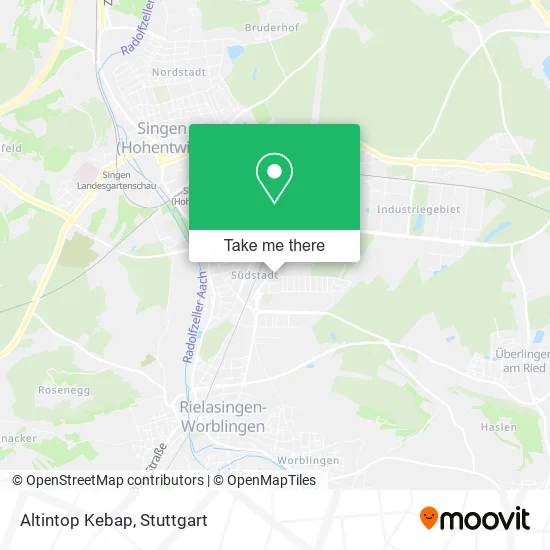 Карта Altintop Kebap