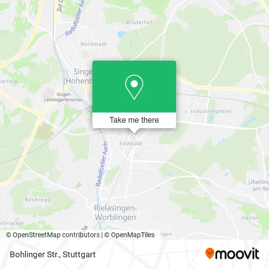 Карта Bohlinger Str.