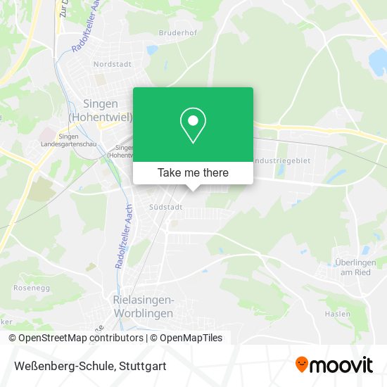 Weßenberg-Schule map