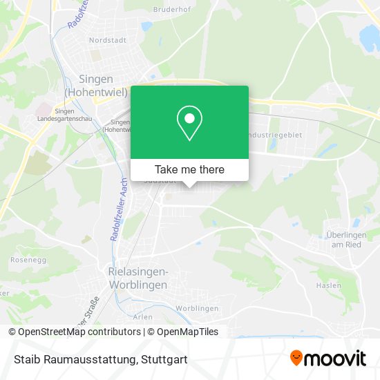 Staib Raumausstattung map