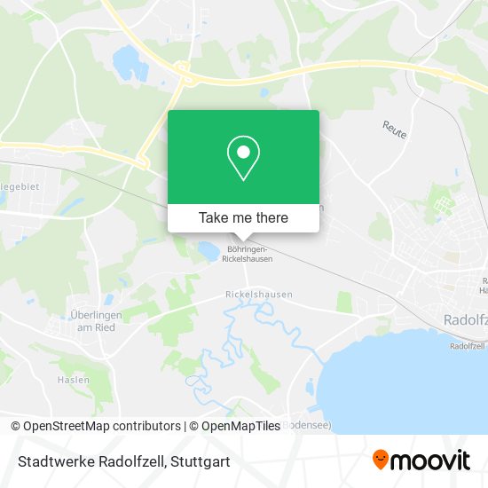Карта Stadtwerke Radolfzell