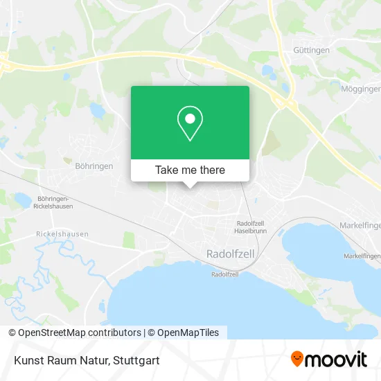 Карта Kunst Raum Natur