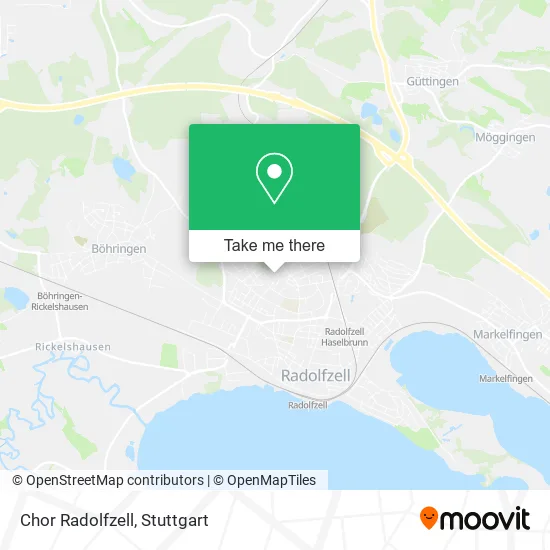 Chor Radolfzell map