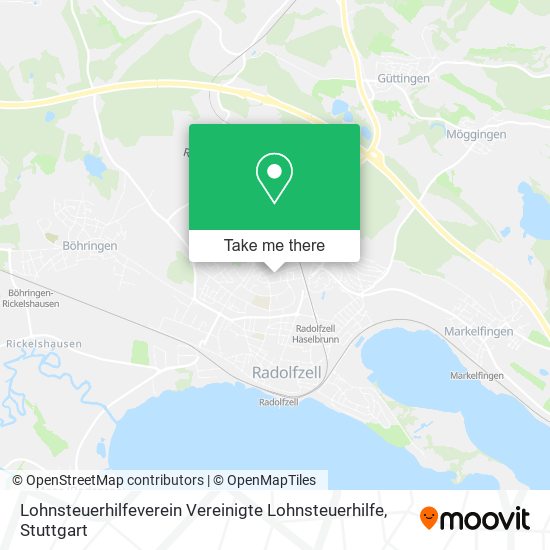 Lohnsteuerhilfeverein Vereinigte Lohnsteuerhilfe map