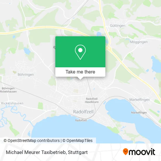Карта Michael Meurer Taxibetrieb