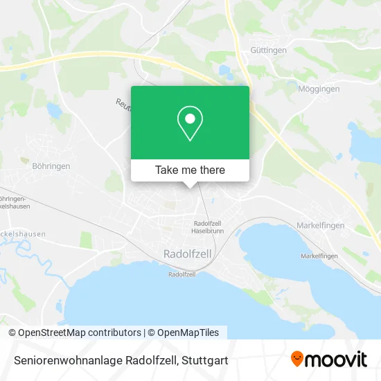 Карта Seniorenwohnanlage Radolfzell