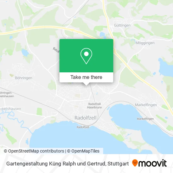 Карта Gartengestaltung Küng Ralph und Gertrud