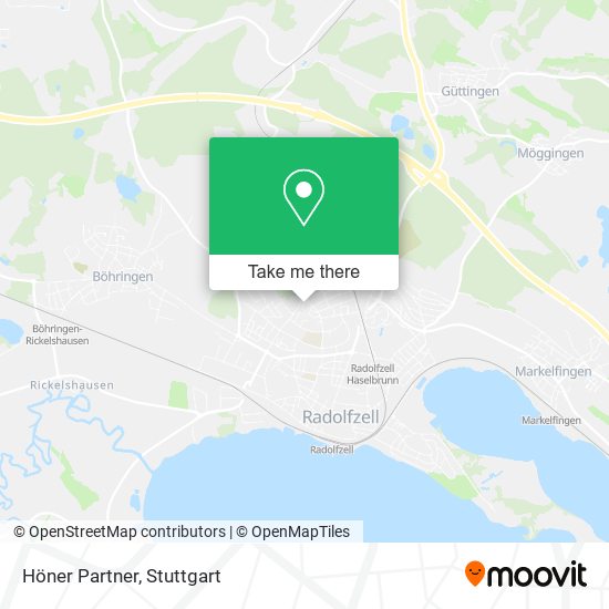Карта Höner Partner