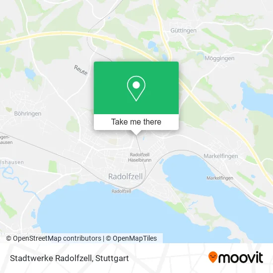 Карта Stadtwerke Radolfzell