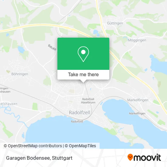 Карта Garagen Bodensee
