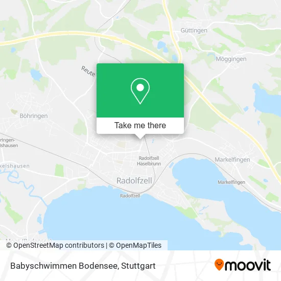Карта Babyschwimmen Bodensee