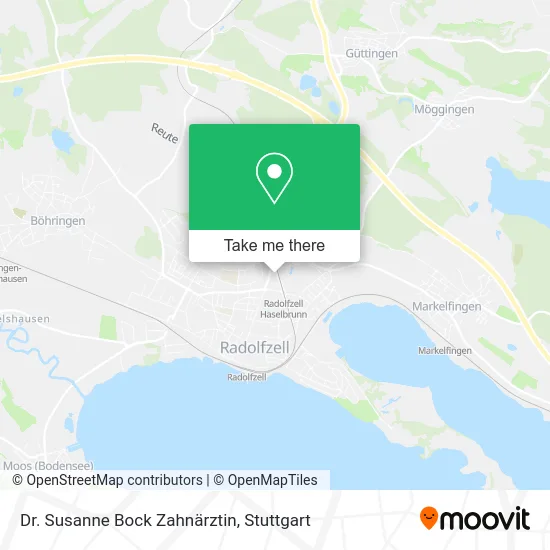 Карта Dr. Susanne Bock Zahnärztin