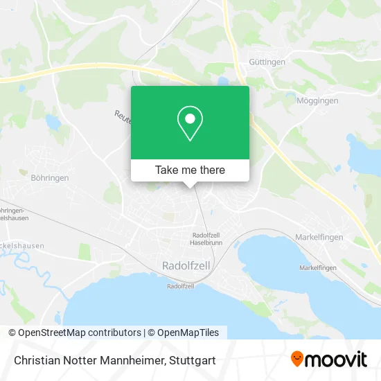 Карта Christian Notter Mannheimer