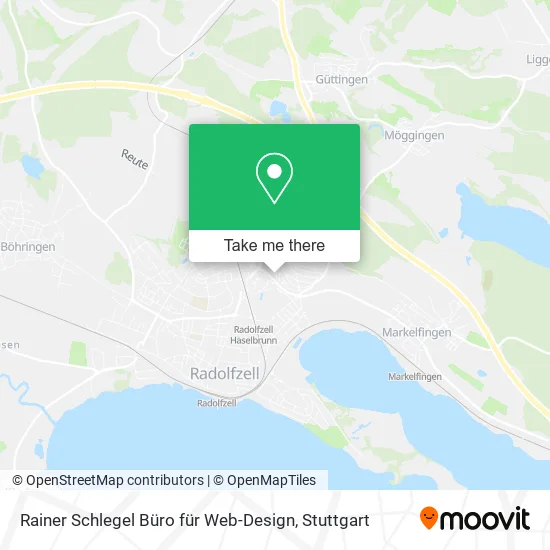 Карта Rainer Schlegel Büro für Web-Design