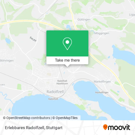 Карта Erlebbares Radolfzell
