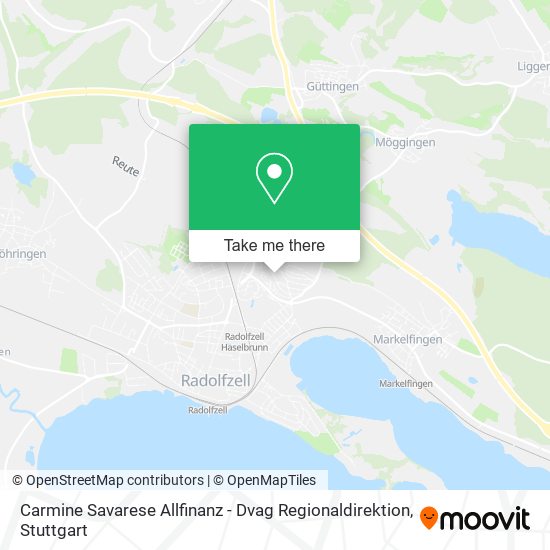 Carmine Savarese Allfinanz - Dvag Regionaldirektion map