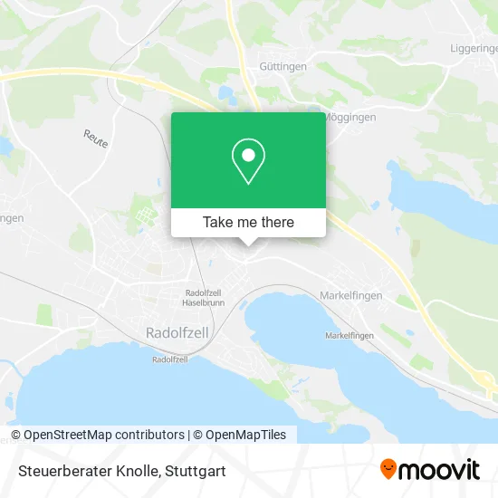 Карта Steuerberater Knolle