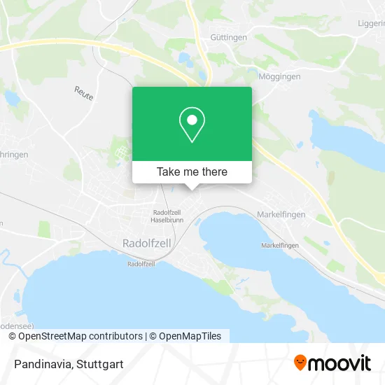 Карта Pandinavia