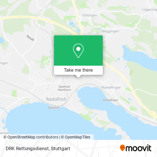 Карта DRK Rettungsdienst