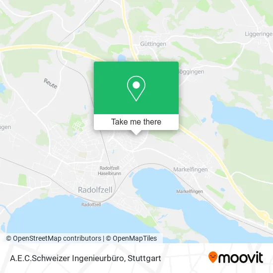 Карта A.E.C.Schweizer Ingenieurbüro