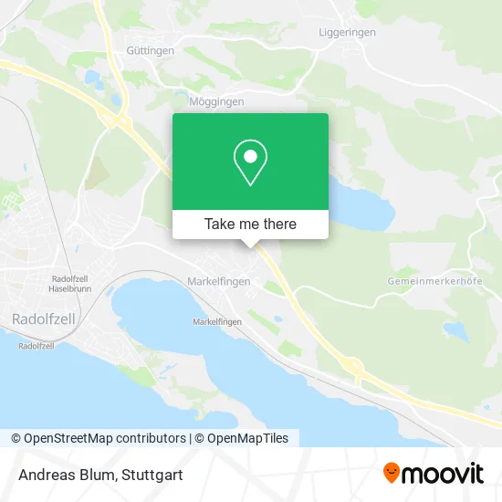 Карта Andreas Blum