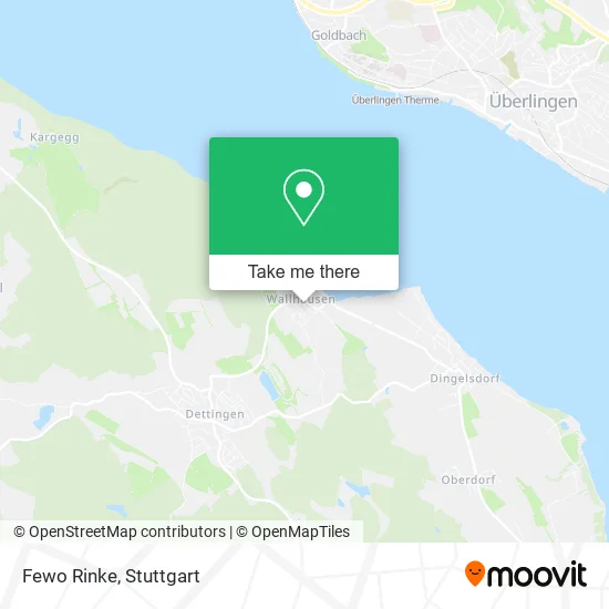 Карта Fewo Rinke