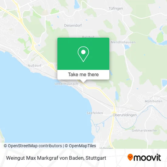 Карта Weingut Max Markgraf von Baden