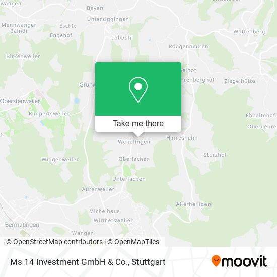 Ms 14 Investment GmbH & Co. map