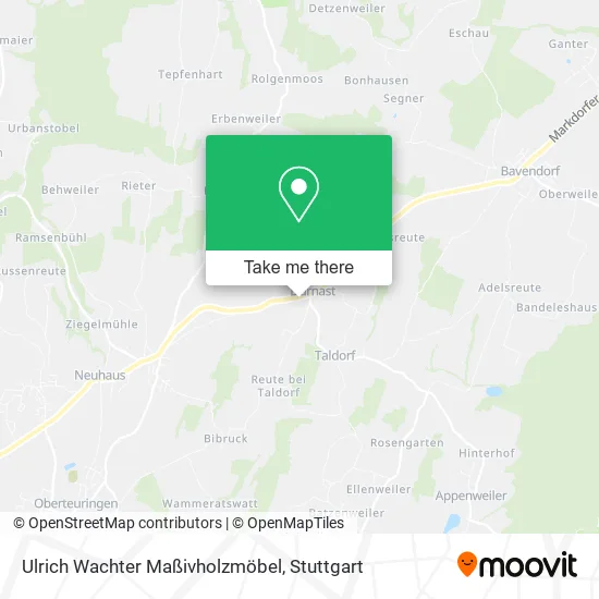 Карта Ulrich Wachter Maßivholzmöbel