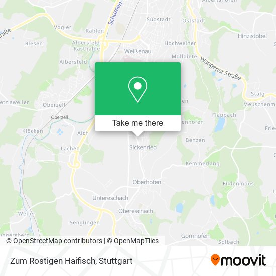 Карта Zum Rostigen Haifisch