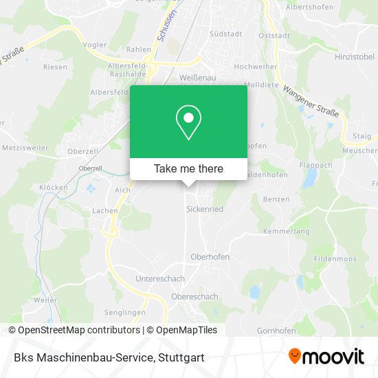 Bks Maschinenbau-Service map