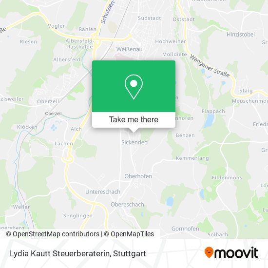 Lydia Kautt Steuerberaterin map