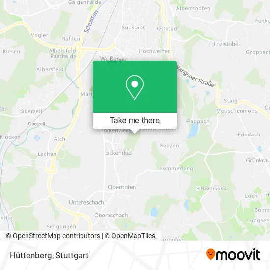 Карта Hüttenberg