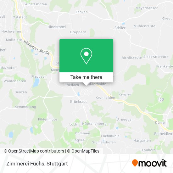 Карта Zimmerei Fuchs